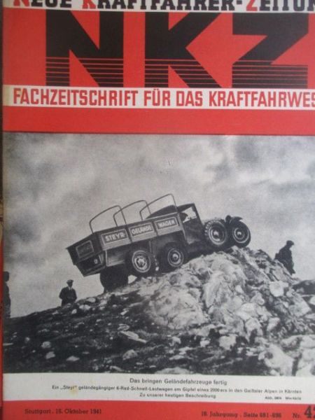 Neue Kraftfahrer Zeitung 42/1941