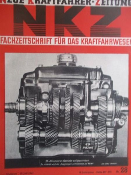 Neue Kraftfahrer Zeitung 28/1941
