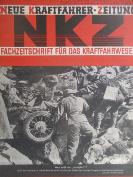 Neue Kraftfahrer Zeitung 21/1941
