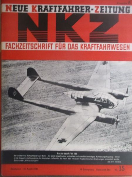 Neue Kraftfahrer Zeitung 15/1941