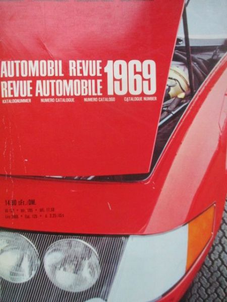 Automobil Revue 1969 Jahresausgabe