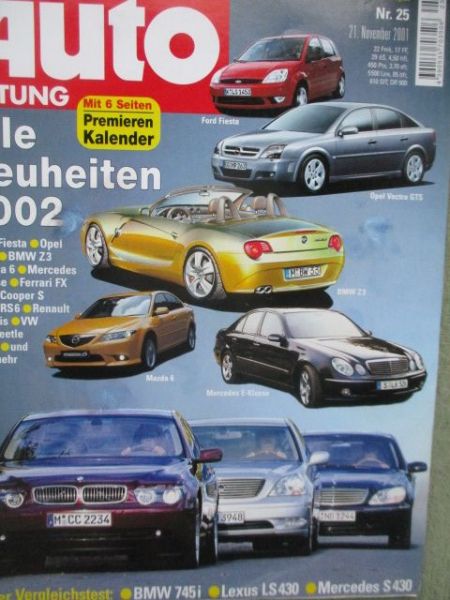 Auto Zeitung 25/2001