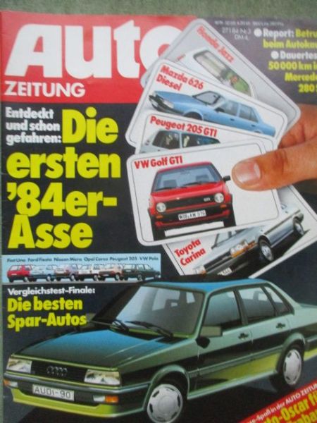 Auto Zeitung 3/1984