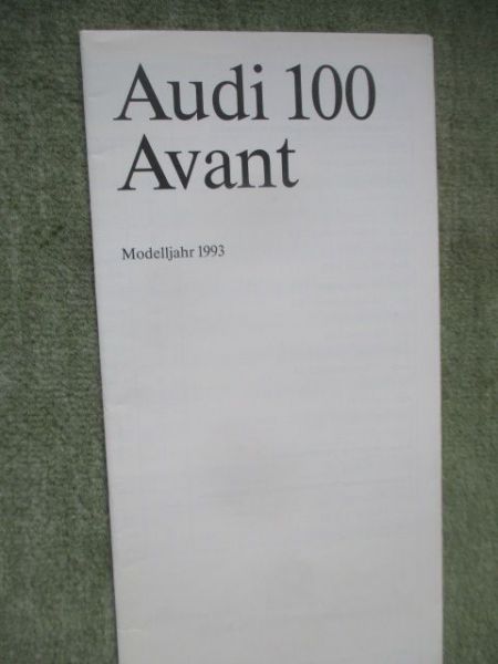 Audi 100 Avant (C4) Modelljahr 1993