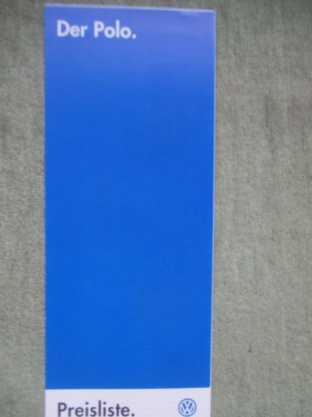 VW Polo (6N) Modelljahr 1996