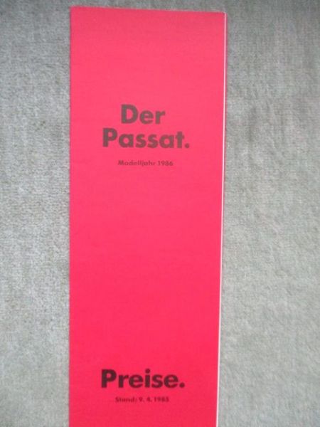 VW Passat (32b) 29.Juni 1981