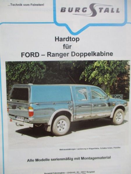 Burgstall Fahrzeugbau Prospekt