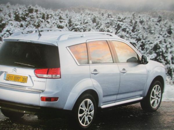 Citroen C-Crosser Buch Pressemappe März 2007