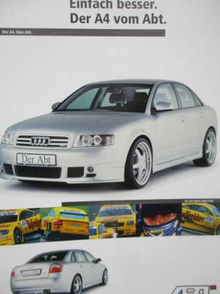 Abt Audi A4 (8E) Prospekt 2001