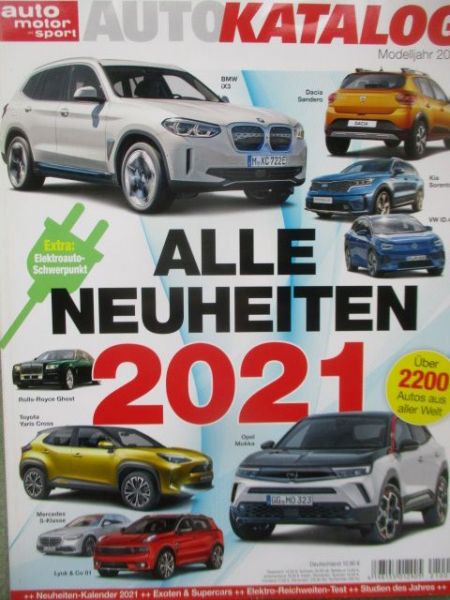 auto motor & sport AutoKatalog Modelljahr 2021