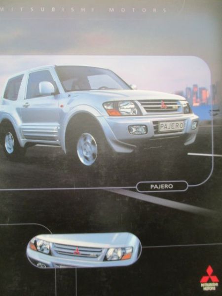 Mitsubishi Pajero 3.2 DI-D 3-türig +5-türig V60 März 2000