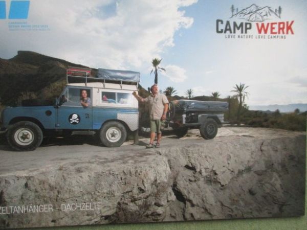 CampWerk Zeltanhänger Dachzelte 2012/13