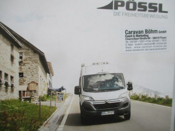 Pössl Camping Cars 2019