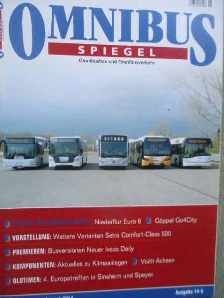 Omnibus Spiegel August 2014