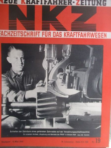 Neue Kraftfahrer Zeitung 19/1941
