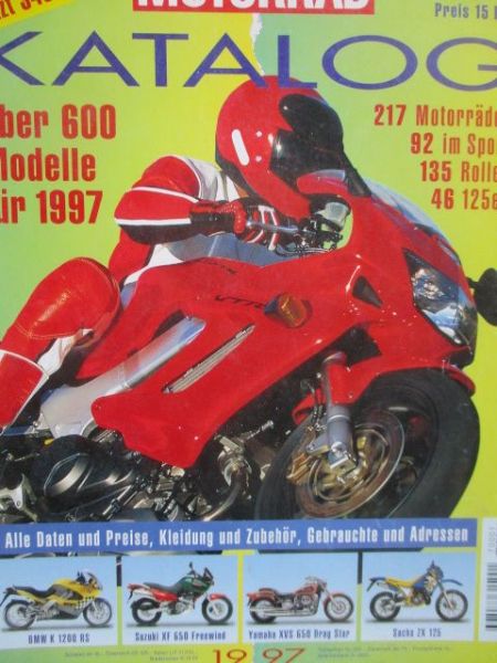 Motorrad Katalog 1997