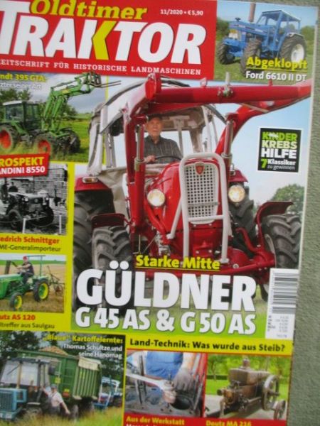 Oldtimer Traktor 11/2020