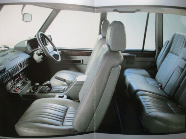 Range Rover Vogue SEI Februar 1988