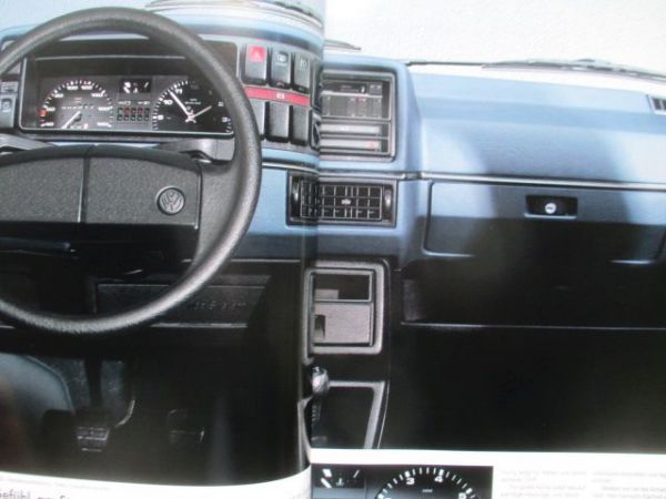 VW Golf II Typ19 CL GL GT GTD August 1988