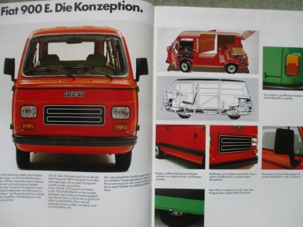 Fiat 238E März 1981 Prospekt