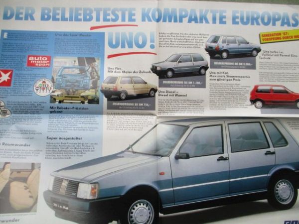 Fiat Uno 2.millionste 1986