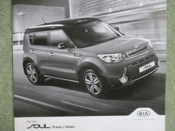 Kia Soul Preise/Daten Modelljahr 2017