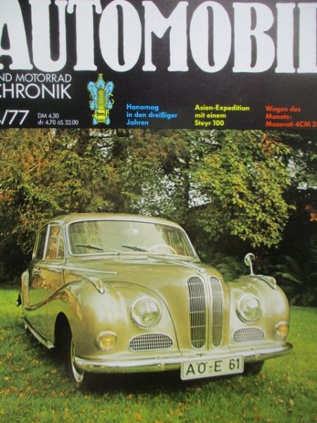 Automobil & Motorrad Chronik 4/1977