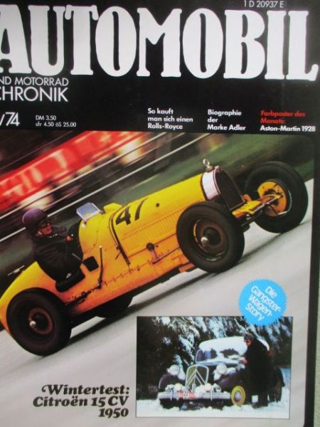 Automobil & Motorrad Chronik 2/1974