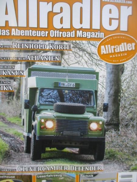 Allradler das Abenteuer Offroad Magazin 3/2020