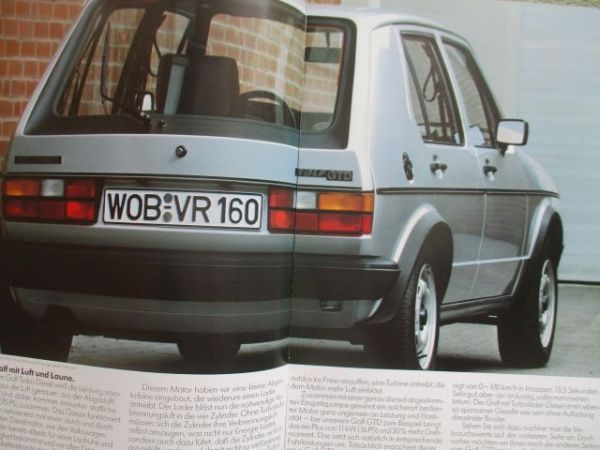 VW Golf I Typ17 Turbo Diesel 3/1982