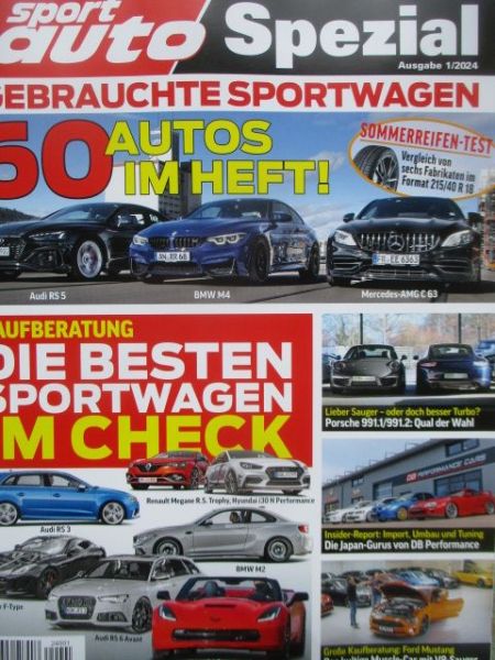 sport auto Spezial Gebrauchte Sportwagen 1/2024