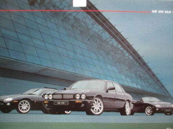Jaguar XJR 100 +XKR 100 Pressemappe