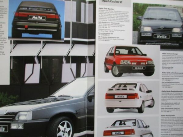 Hella Opel Kadett E Tuning 8/1990