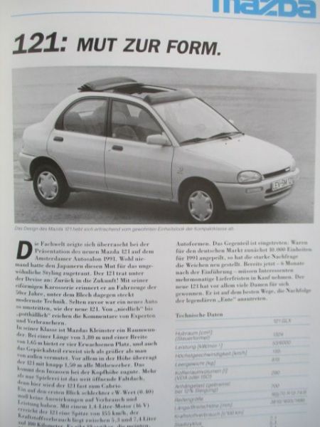 mazda IAA Frankfurt 1991