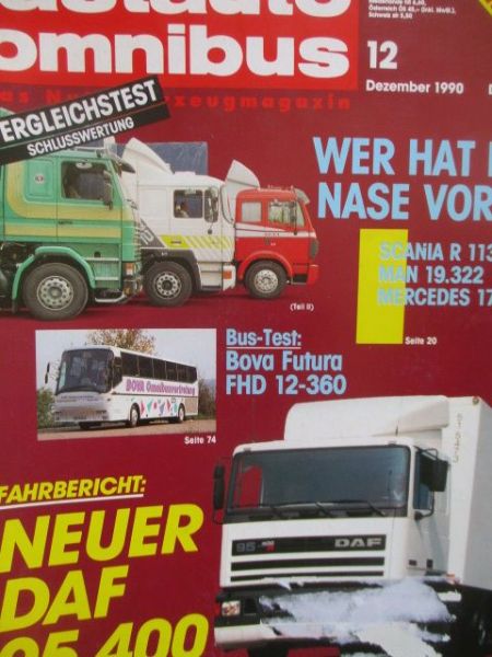 lastauto omnibus Dezember 1990