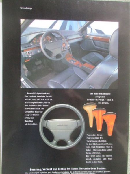 Mercedes Benz AMG 200-300 Zubehör C124