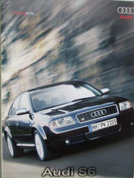 Audi S6 +Avant (4B) Presseinformation August 1999