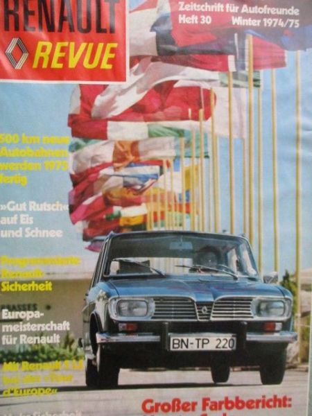 Renault Revue Winter 1974/75