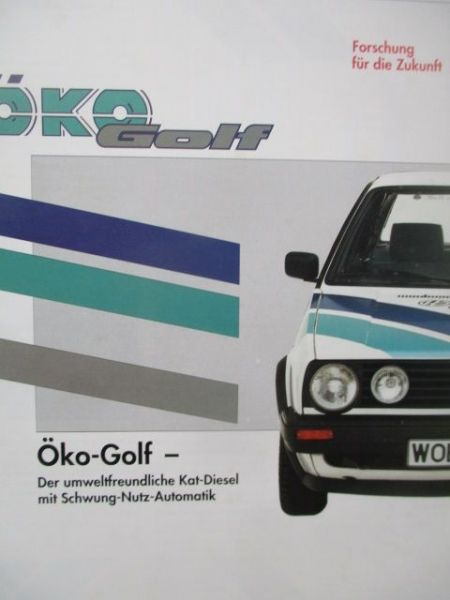 VW Golf II Typ19E Öko-Golf Dokumentation