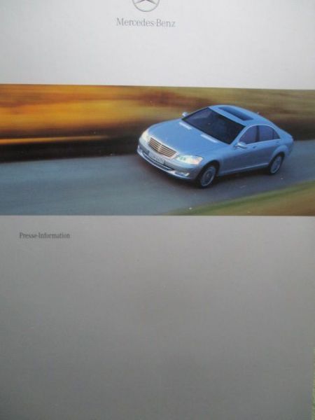 Mercedes Benz S-Klasse W221 9/2005