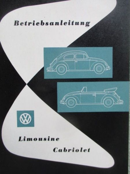 VW Käfer Limousine Cabriolet März 1960