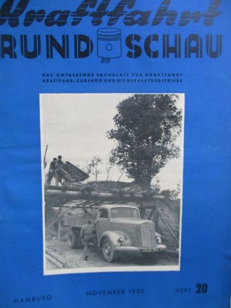 Kraftfahrt Rundschau November 1950