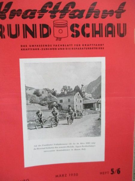 Kraftfahrt Rundschau März 1950