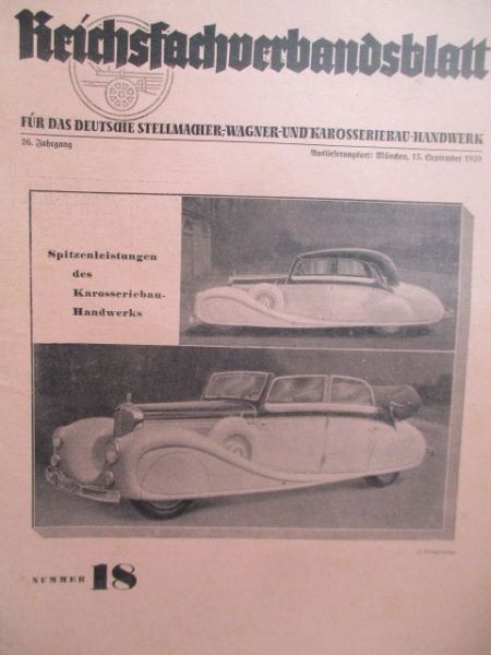 Reichsverbandsblatt 18/1939