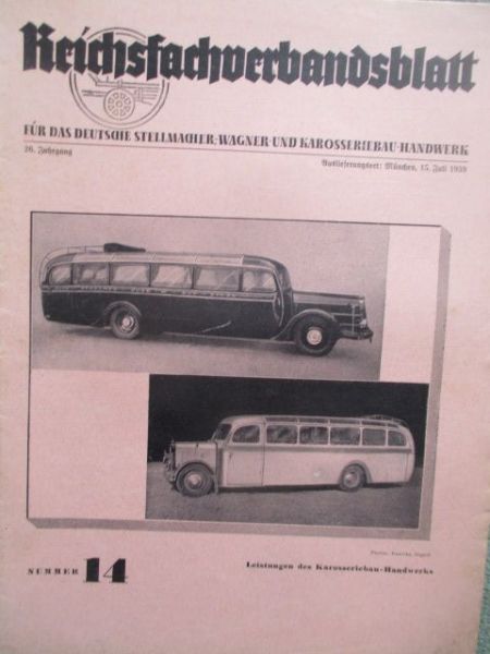 Reichsverbandsblatt 14/1939