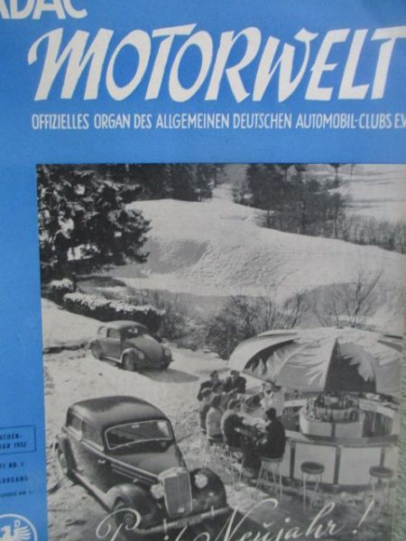 ADAC Motorwelt 1/1952