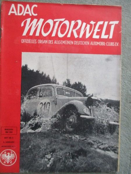 ADAC motorwelt 5/1952