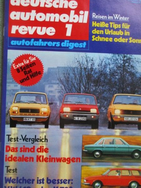 deutsche automobil revue 1/1973