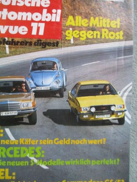 deutsche automobil revue 11/1972