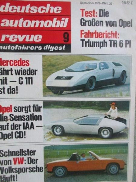 deutsche automobil revue 9/1969